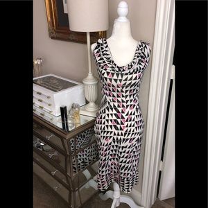 DVF figure flattering dress